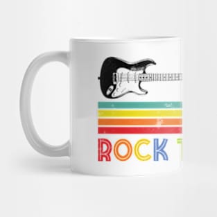 Rock The Test Guitar Teacher Test Day Testing Day Mug